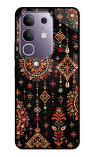 Boho Noir Vivo T4x 5G Glass Case