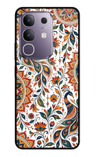 White Mayura Vivo T4x 5G Glass Case