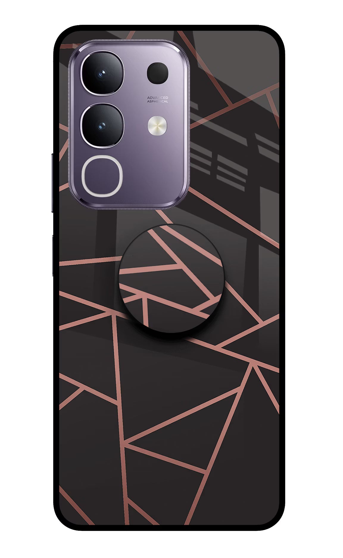 Geometric Pattern Vivo T4x 5G Pop Case by Casekaro