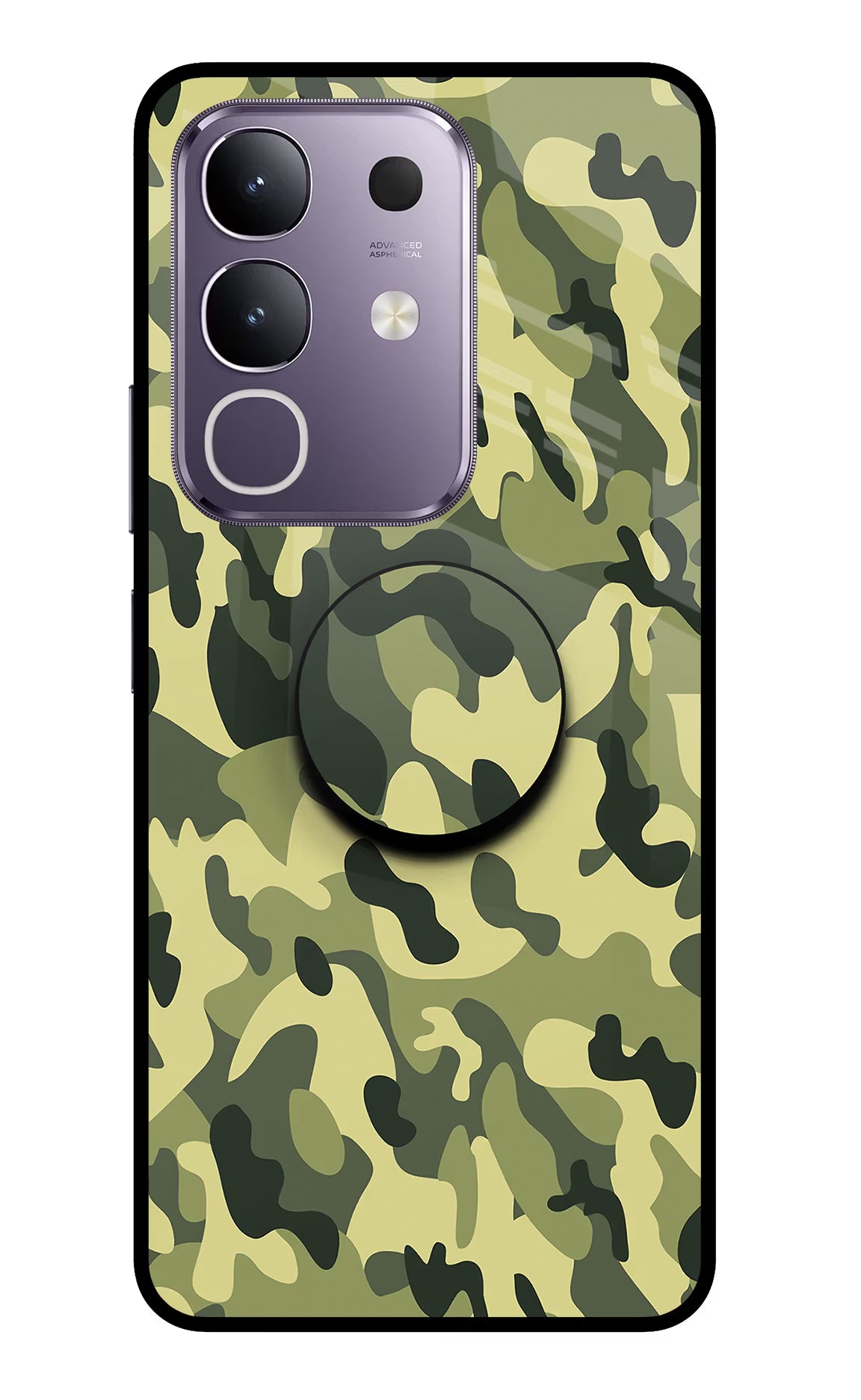 Camouflage Vivo T4x 5G Pop Case by Casekaro