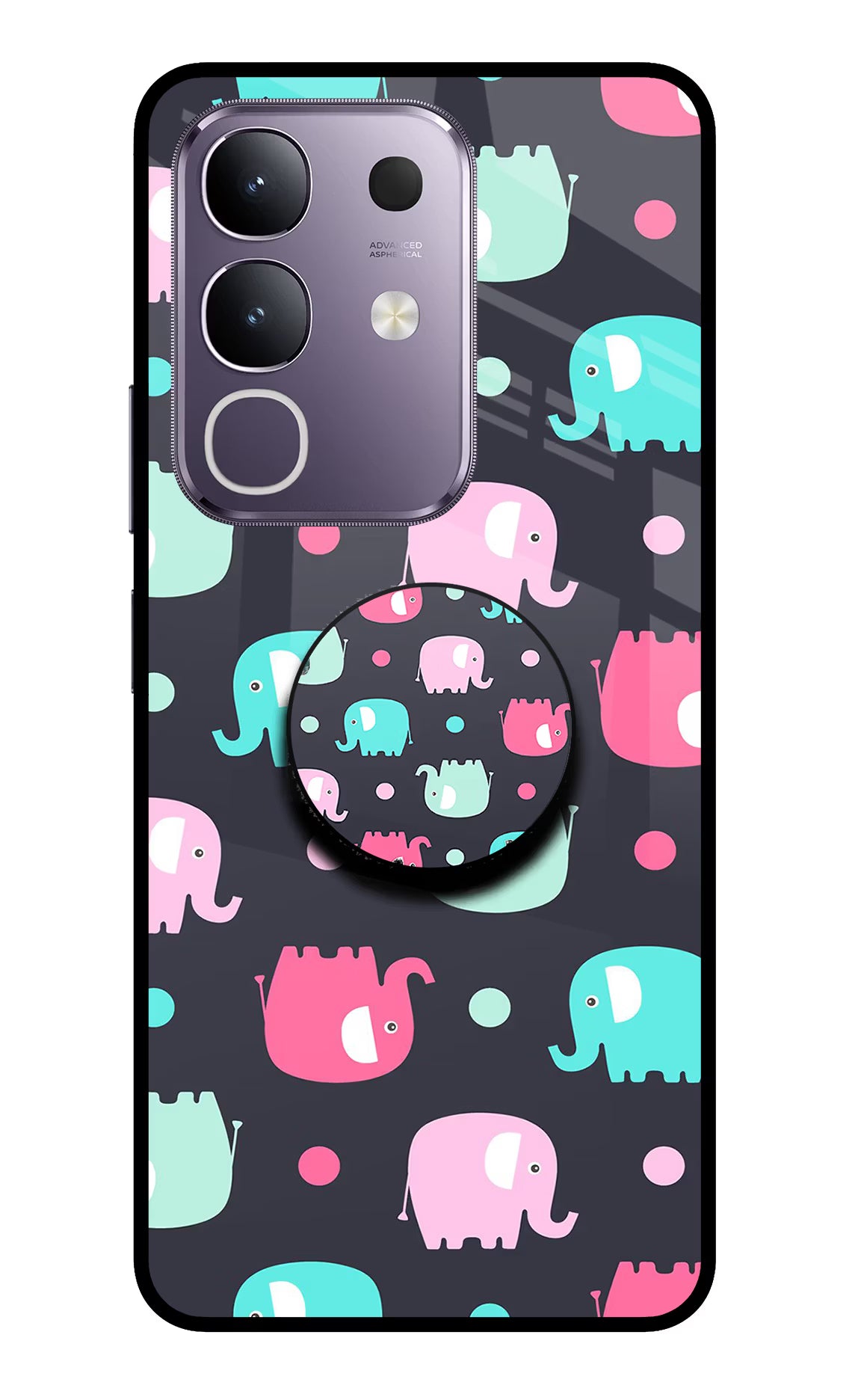Baby Elephants Vivo T4x 5G Pop Case by Casekaro