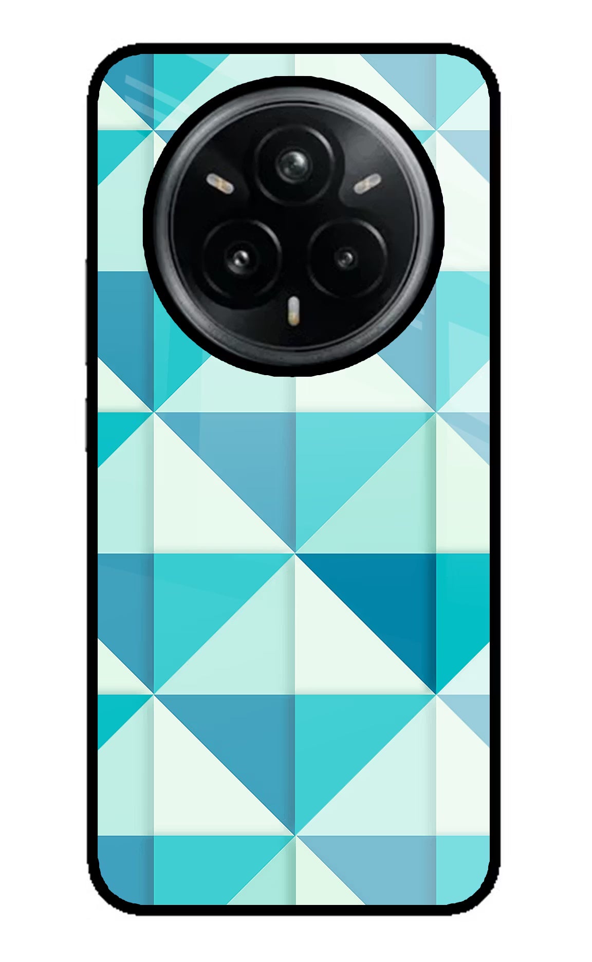 Abstract Realme 14 Pro Plus 5G Glass Case Back Cover by Casekaro
