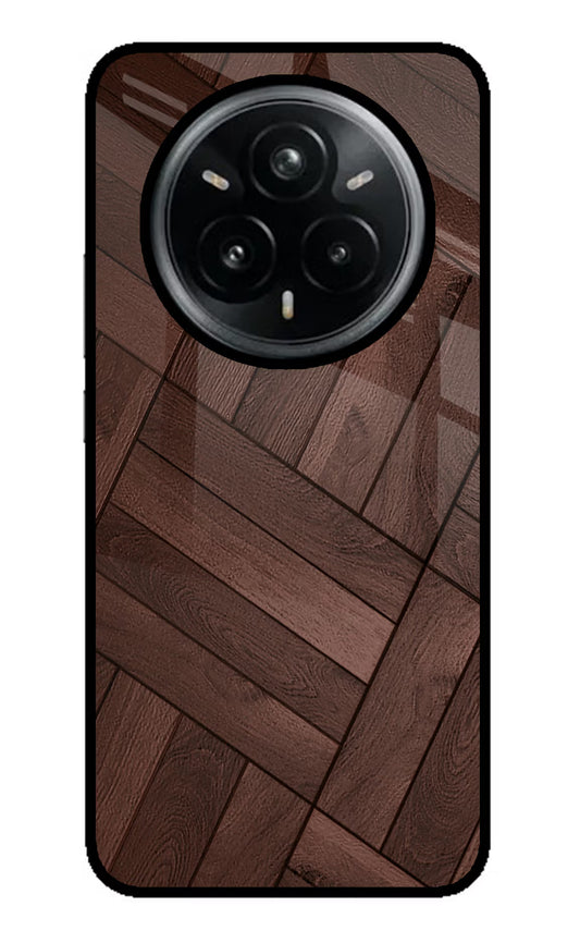 Wooden Texture Design Realme 14 Pro Plus 5G Glass Case