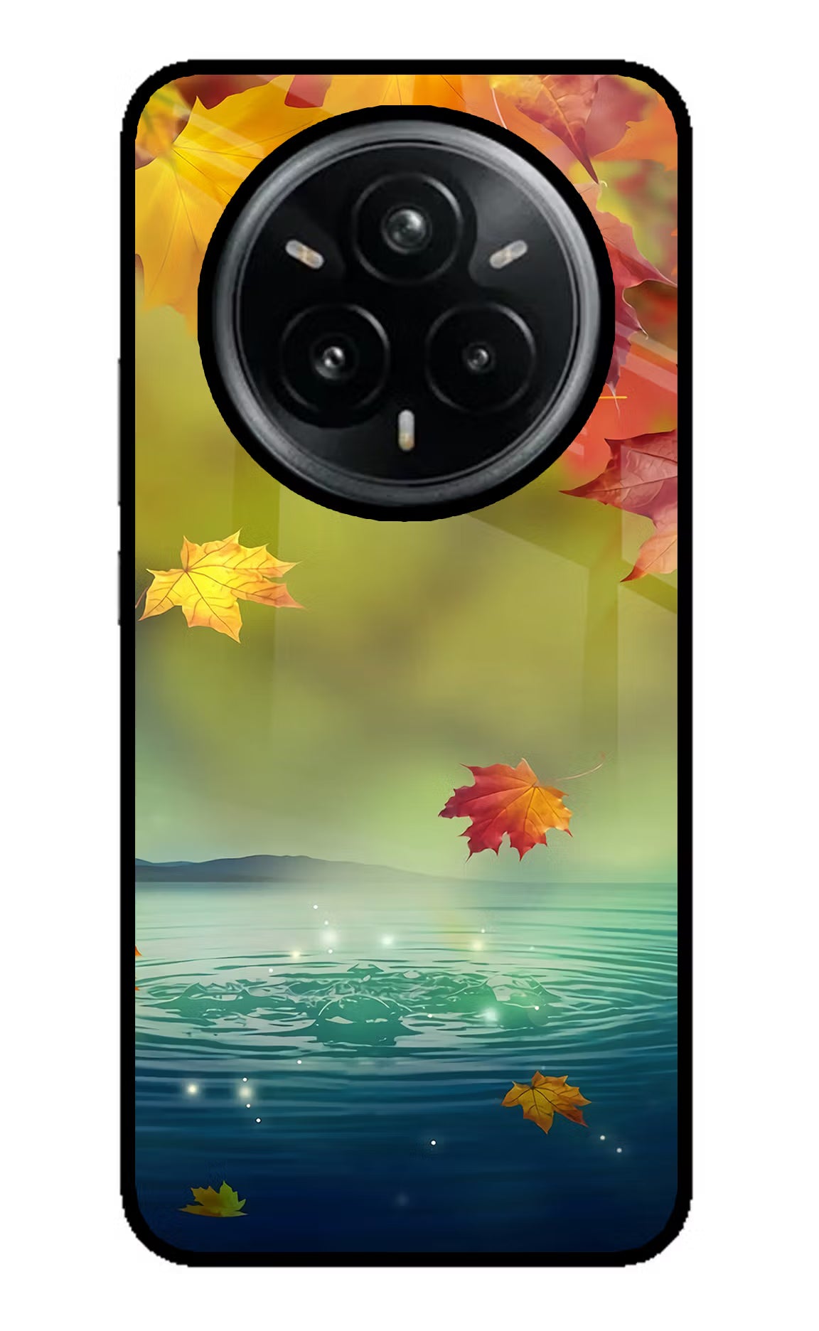 Flowers Realme 14 Pro Plus 5G Glass Case Back Cover by Casekaro