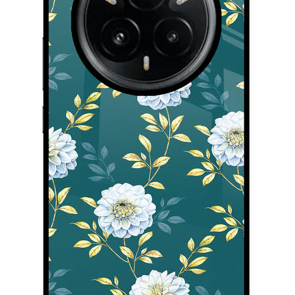 Flowers Realme 14 Pro Plus 5G Glass Case