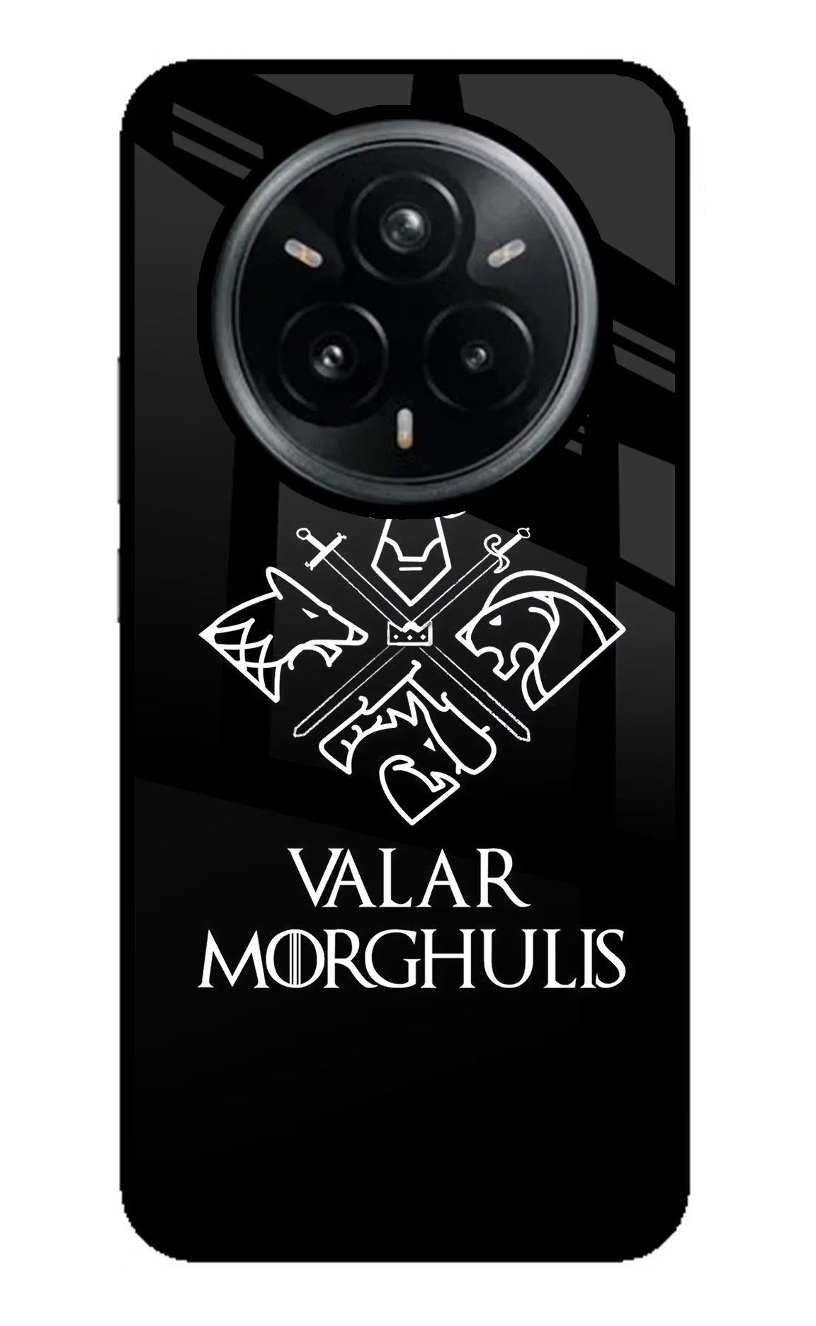 Valar Morghulis | Game Of Thrones Realme 14 Pro Plus 5G Glass Case Back Cover by Casekaro