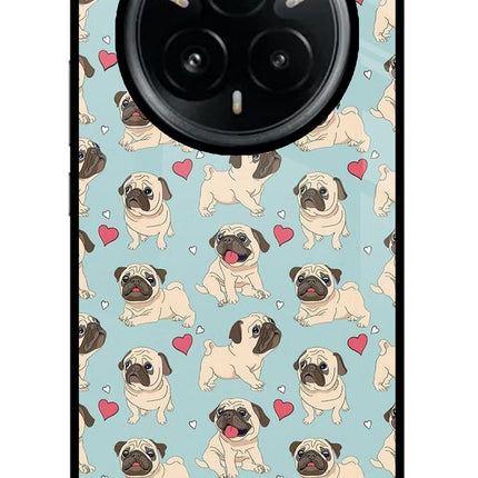 Pug Dog Realme 14 Pro Plus 5G Glass Case