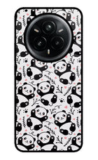 Cute Panda Realme 14 Pro Plus 5G Glass Case