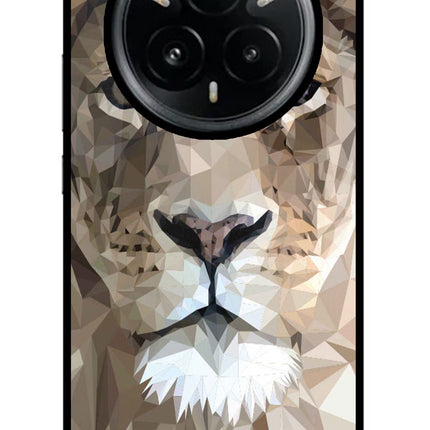 Lion Art Realme 14 Pro Plus 5G Glass Case