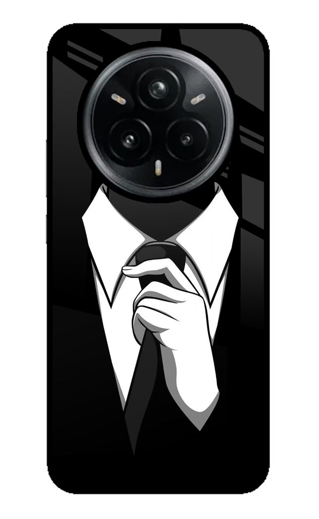 Black Tie Realme 14 Pro Plus 5G Glass Case