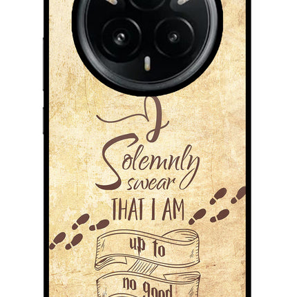 I Solemnly swear that i up to no good Realme 14 Pro Plus 5G Glass Case
