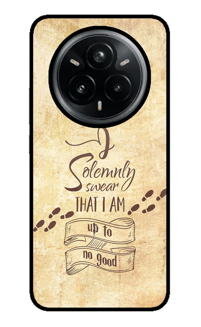 I Solemnly swear that i up to no good Realme 14 Pro Plus 5G Glass Case