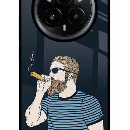 Smoking Realme 14 Pro Plus 5G Glass Case