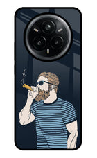Smoking Realme 14 Pro Plus 5G Glass Case