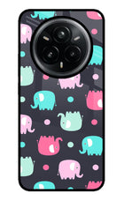 Elephants Realme 14 Pro Plus 5G Glass Case