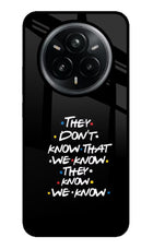FRIENDS Dialogue Realme 14 Pro Plus 5G Glass Case