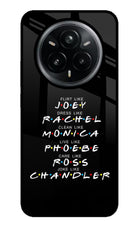 FRIENDS Character Realme 14 Pro Plus 5G Glass Case