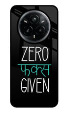 Zero Fucks Given Realme 14 Pro Plus 5G Glass Case