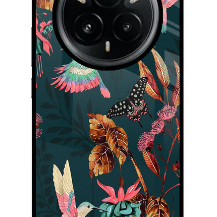 Birds Realme 14 Pro Plus 5G Glass Case