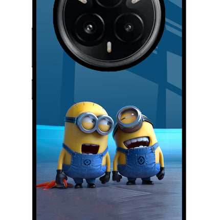 Minion Laughing Realme 14 Pro Plus 5G Glass Case