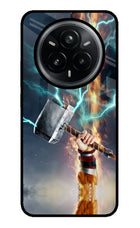 Thor Hammer Mjolnir Realme 14 Pro Plus 5G Glass Case
