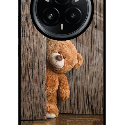 Teddy Wooden Realme 14 Pro Plus 5G Glass Case