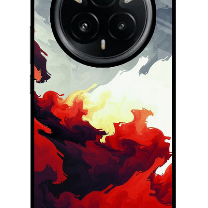 Fire Cloud Realme 14 Pro Plus 5G Glass Case