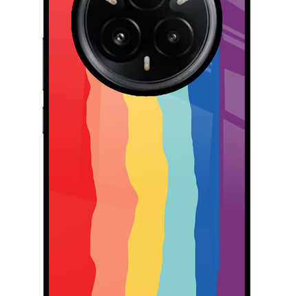 Rainbow Realme 14 Pro Plus 5G Glass Case