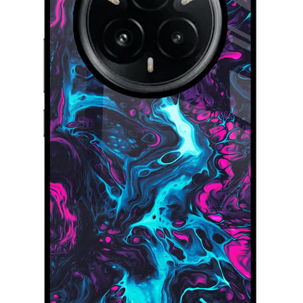 Abstract Realme 14 Pro Plus 5G Glass Case