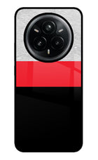 Tri Color Pattern Realme 14 Pro Plus 5G Glass Case