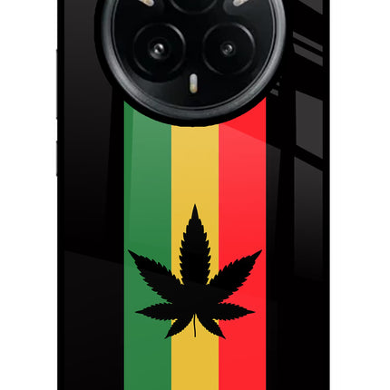 Weed Flag Realme 14 Pro Plus 5G Glass Case
