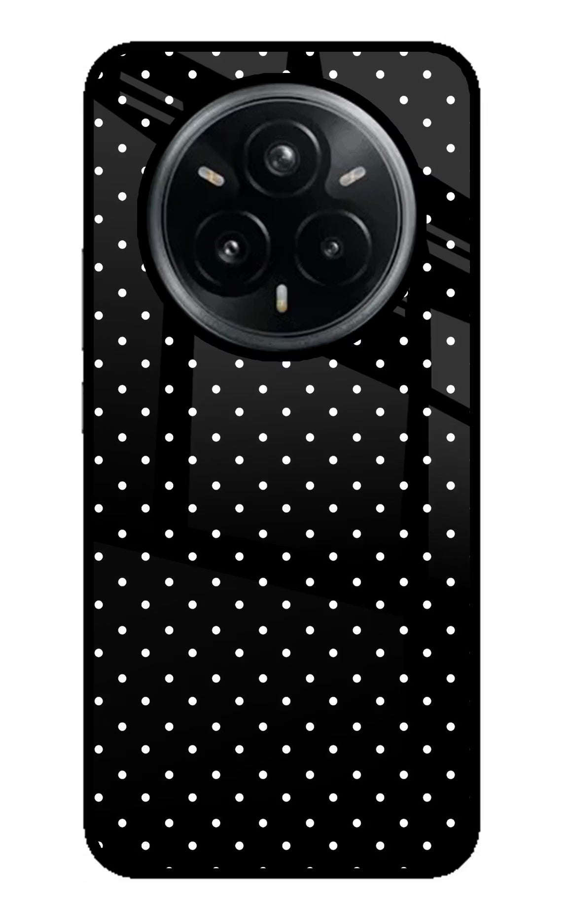 White Dots Realme 14 Pro Plus 5G Glass Case