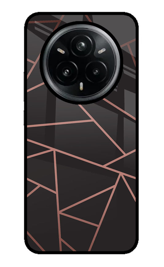 Geometric Pattern Realme 14 Pro Plus 5G Glass Case