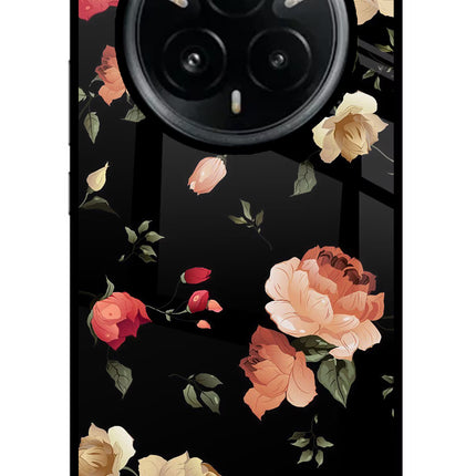 Flowers Realme 14 Pro Plus 5G Glass Case