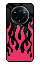 Fire Flames Realme 14 Pro Plus 5G Glass Case