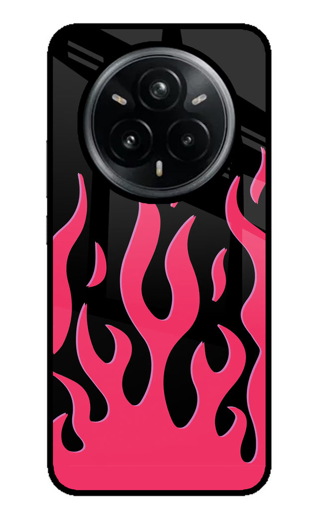 Fire Flames Realme 14 Pro Plus 5G Glass Case