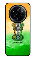 Satyamev Jayate Flag Realme 14 Pro Plus 5G Glass Case