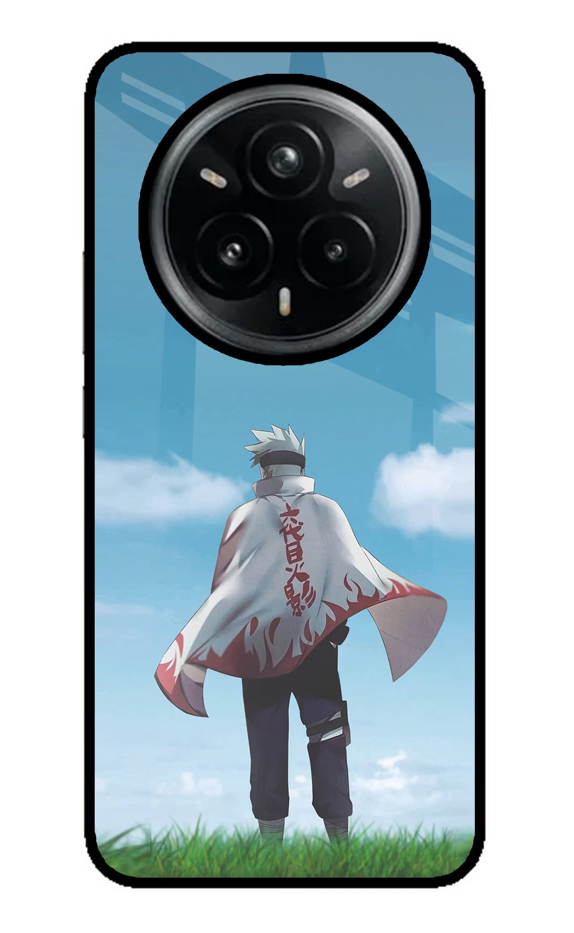 Kakashi Realme 14 Pro Plus 5G Glass Case Back Cover by Casekaro