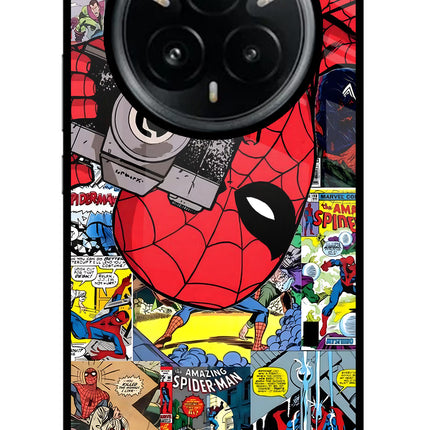 Spider Man Realme 14 Pro Plus 5G Glass Case