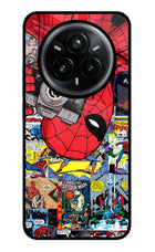 Spider Man Realme 14 Pro Plus 5G Glass Case