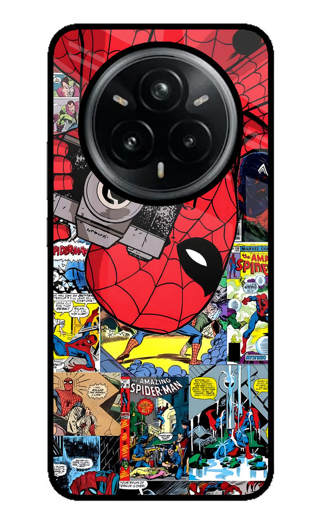 Spider Man Realme 14 Pro Plus 5G Glass Case