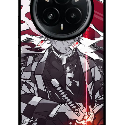 Demon Slayer Realme 14 Pro Plus 5G Glass Case