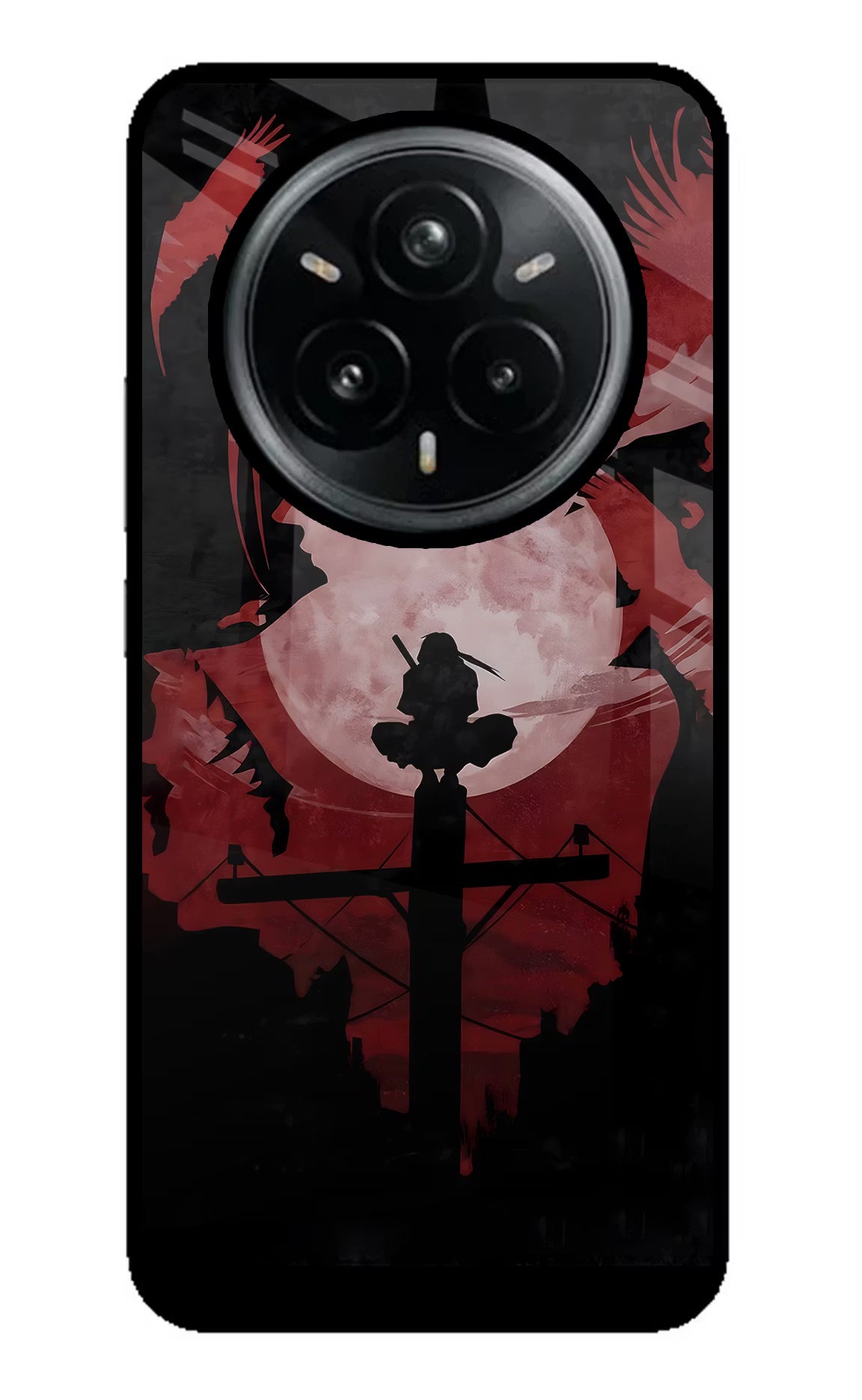 Naruto Anime Realme 14 Pro Plus 5G Glass Case Back Cover by Casekaro