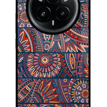 African Culture Design Realme 14 Pro Plus 5G Glass Case