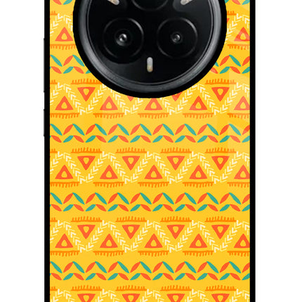Tribal Pattern Realme 14 Pro Plus 5G Glass Case