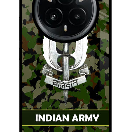 Balidan Indian Logo Realme 14 Pro Plus 5G Glass Case
