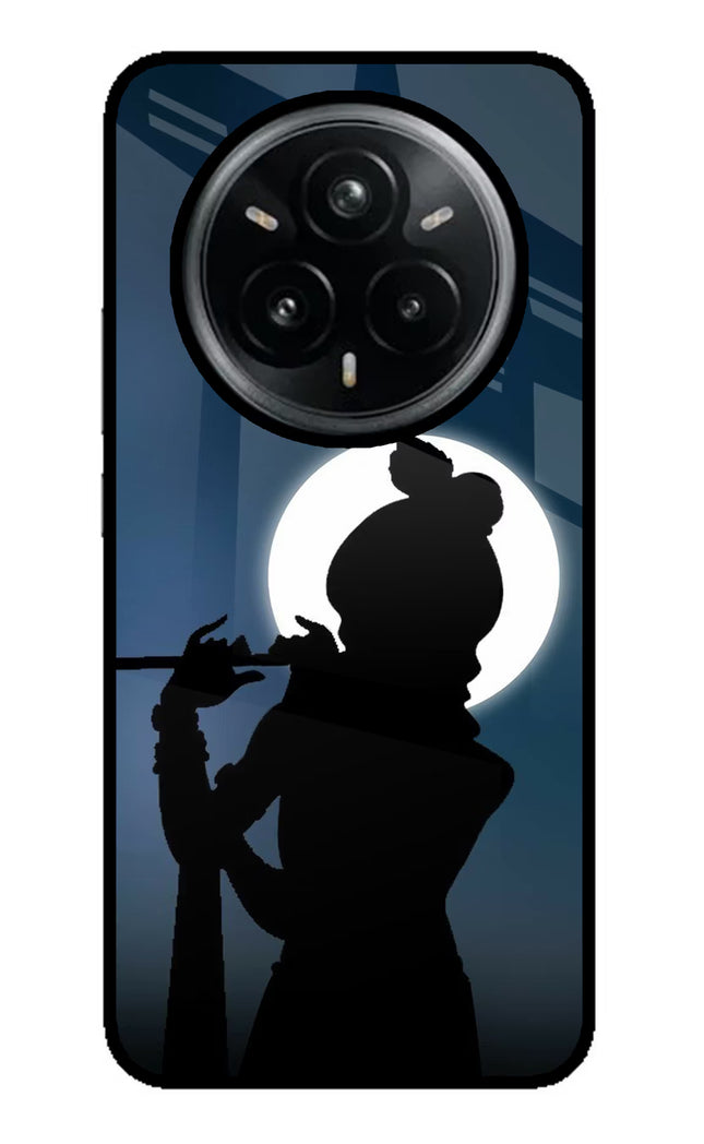Shri Krishna Silhouette Realme 14 Pro Plus 5G Glass Case
