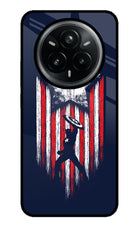 Captain America Marvel Art Realme 14 Pro Plus 5G Glass Case