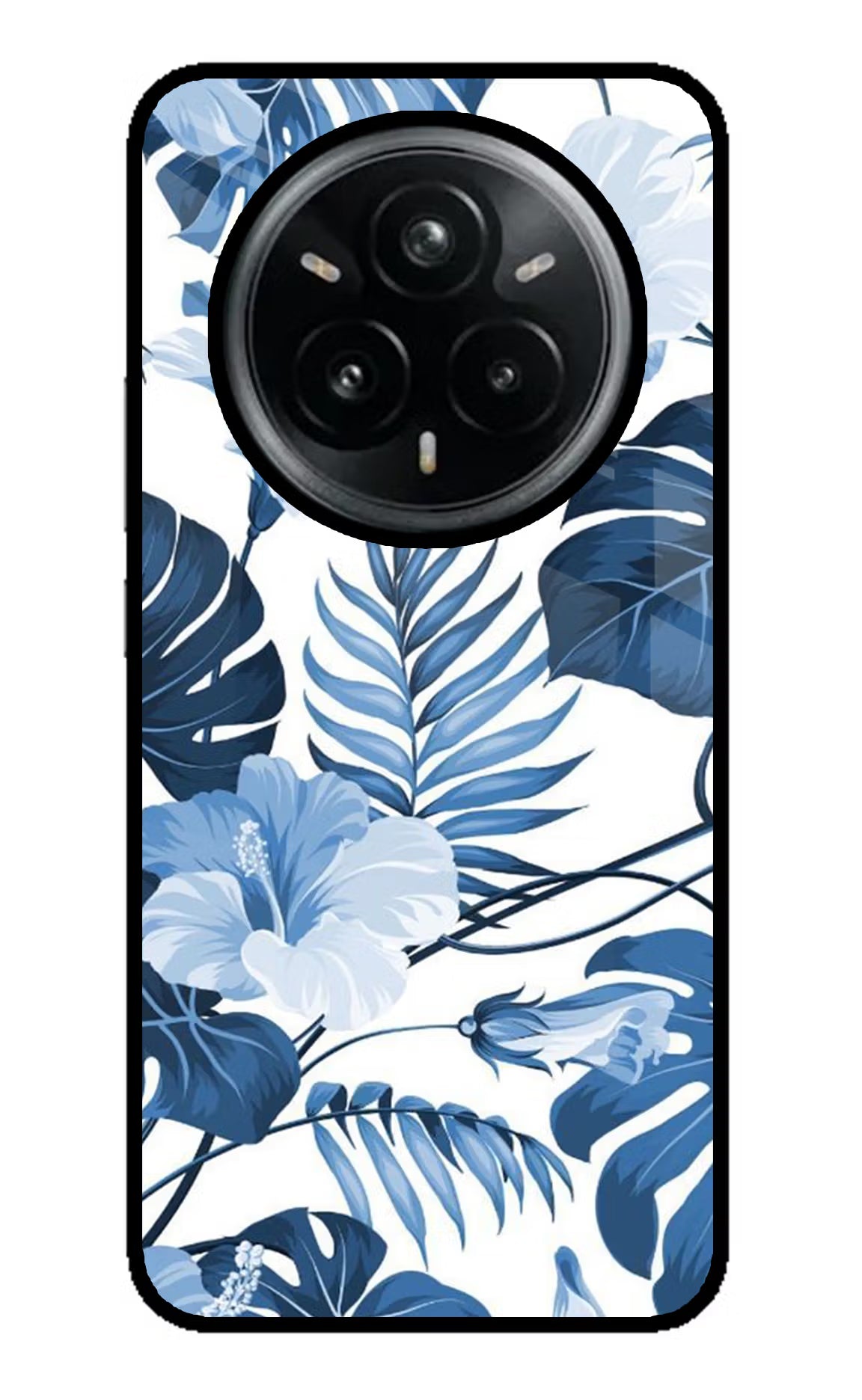 Fabric Art Realme 14 Pro Plus 5G Glass Case Back Cover by Casekaro
