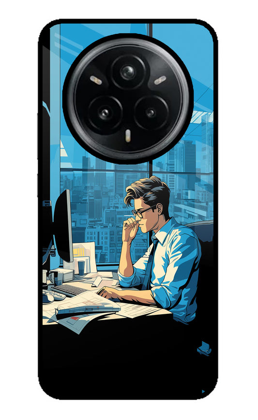 Focused Hustler (AI Generated) Realme 14 Pro Plus 5G Glass Case